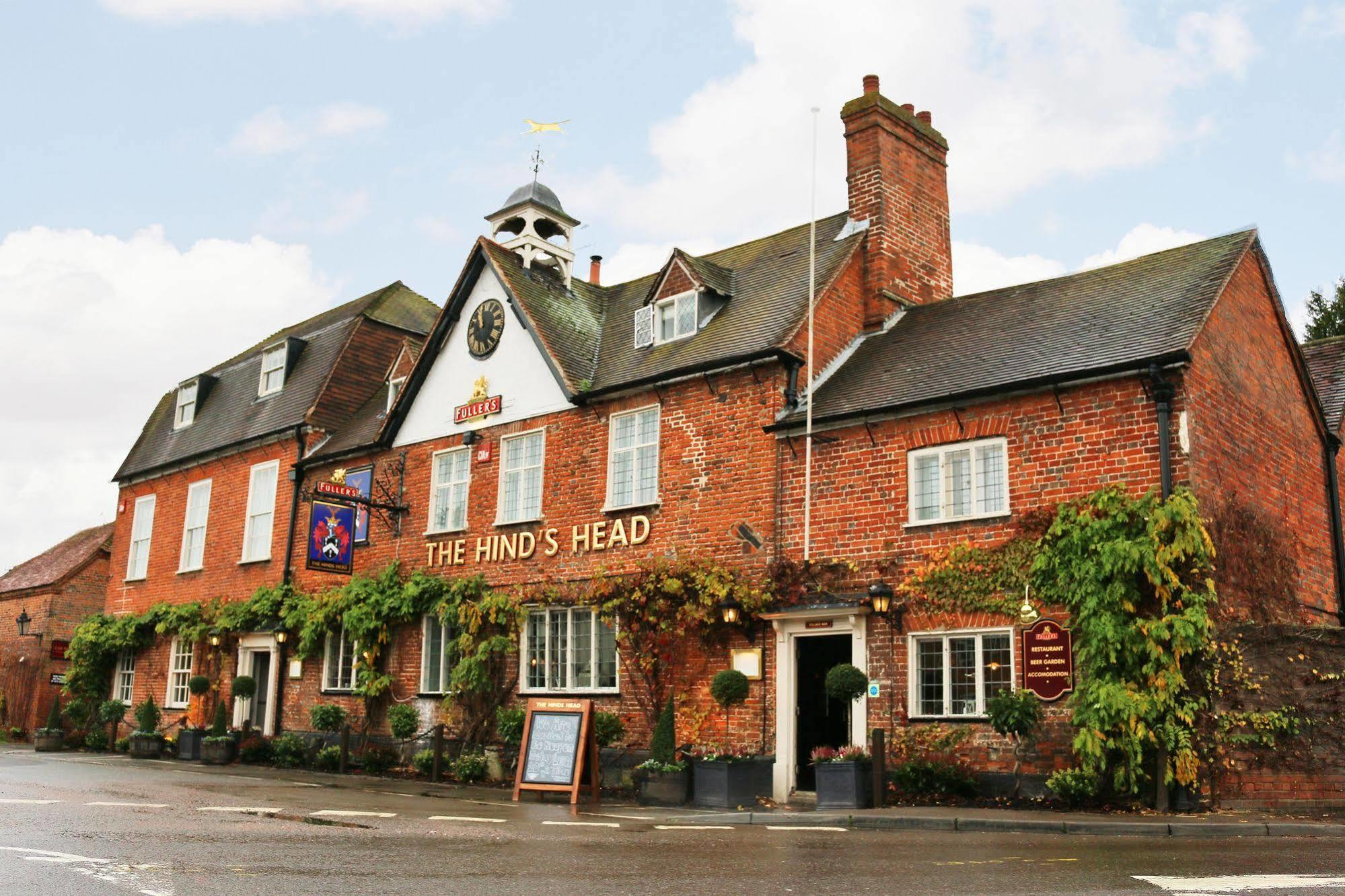 Hotel Hinds Head Aldermaston Zewnętrze zdjęcie
